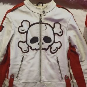 Skull Icon Motorcycle Jacket